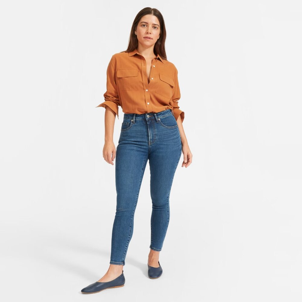 Everlane The Curvy High-Rise Skinny Jeans